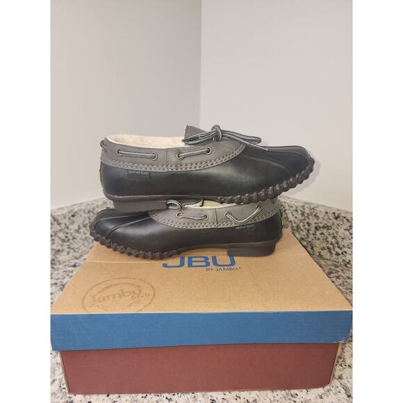 Jambu Black and Gray Low Duck Boots - Picture 5 of 7